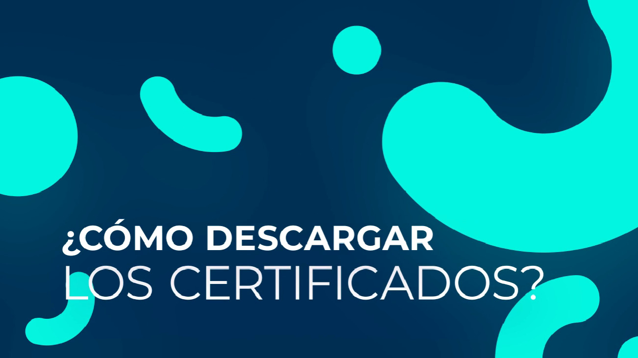 ¿Cómo descargar certificados?